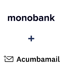 Integração de Monobank e Acumbamail