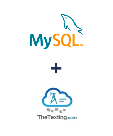 Integração de MySQL e TheTexting