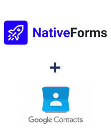 Integração de NativeForms e Google Contacts