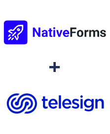 Integração de NativeForms e Telesign