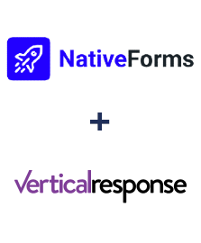 Integração de NativeForms e VerticalResponse