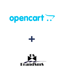 Integração de Opencart e BrandSMS 