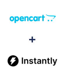 Integração de Opencart e Instantly