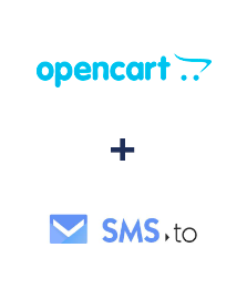 Integração de Opencart e SMS.to