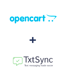 Integração de Opencart e TxtSync