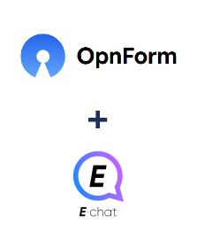 Integração de OpnForm e E-chat