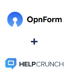 Integração de OpnForm e HelpCrunch