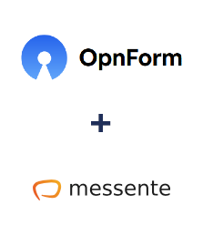 Integração de OpnForm e Messente