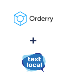Integração de Orderry e Textlocal