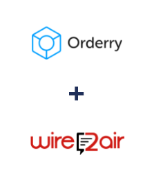 Integração de Orderry e Wire2Air