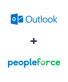 Integração de Microsoft Outlook e PeopleForce