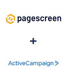 Integração de Pagescreen e ActiveCampaign