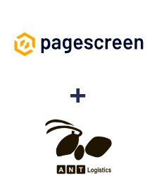 Integração de Pagescreen e ANT-Logistics