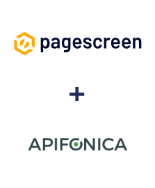 Integração de Pagescreen e Apifonica