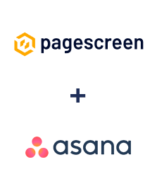 Integração de Pagescreen e Asana