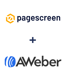 Integração de Pagescreen e AWeber
