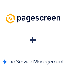 Integração de Pagescreen e Jira Service Management