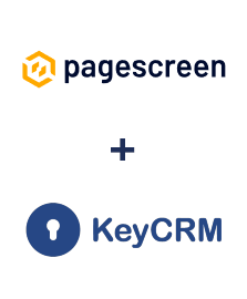 Integração de Pagescreen e KeyCRM