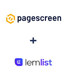 Integração de Pagescreen e Lemlist