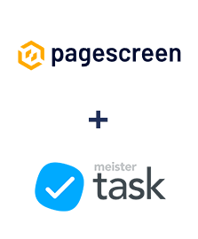 Integração de Pagescreen e MeisterTask