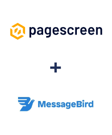 Integração de Pagescreen e MessageBird