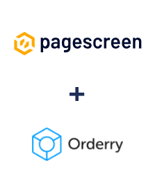 Integração de Pagescreen e Orderry