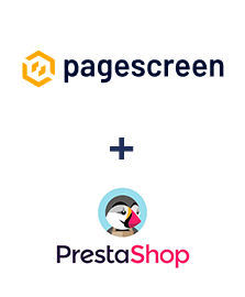 Integração de Pagescreen e PrestaShop