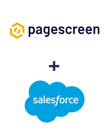 Integração de Pagescreen e Salesforce CRM