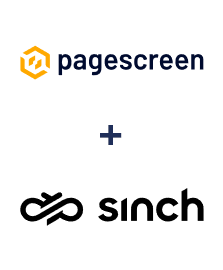 Integração de Pagescreen e Sinch