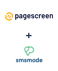 Integração de Pagescreen e Smsmode