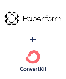 Integração de Paperform e ConvertKit
