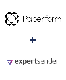 Integração de Paperform e ExpertSender