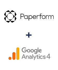 Integração de Paperform e Google Analytics 4