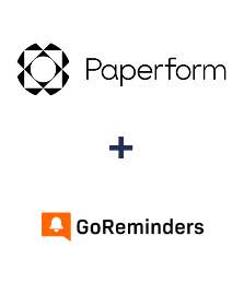 Integração de Paperform e GoReminders