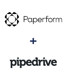 Integração de Paperform e Pipedrive