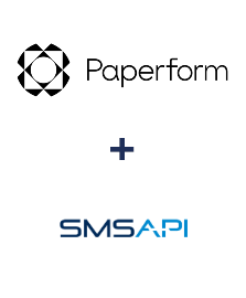 Integração de Paperform e SMSAPI