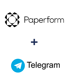 Integração de Paperform e Telegram