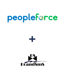 Integração de PeopleForce e BrandSMS 