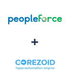 Integração de PeopleForce e Corezoid