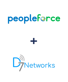 Integração de PeopleForce e D7 Networks