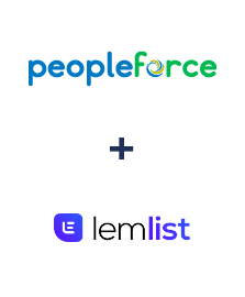 Integração de PeopleForce e Lemlist