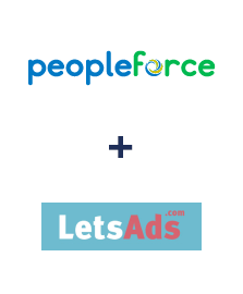 Integração de PeopleForce e LetsAds