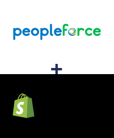 Integração de PeopleForce e Shopify