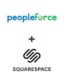 Integração de PeopleForce e Squarespace