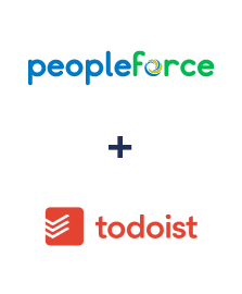 Integração de PeopleForce e Todoist