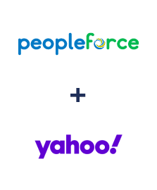 Integração de PeopleForce e Yahoo!