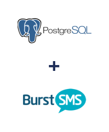 Integração de PostgreSQL e Burst SMS