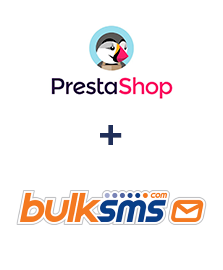 Integração de PrestaShop e BulkSMS