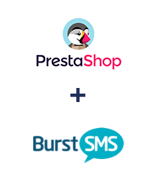 Integração de PrestaShop e Burst SMS