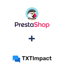 Integração de PrestaShop e TXTImpact